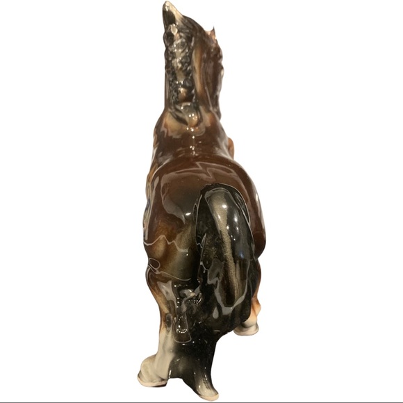 Porcelain ceramic horse - Picture 3 of 6